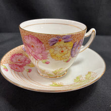 Load image into Gallery viewer, Usina Bone China Teacup and Saucer
