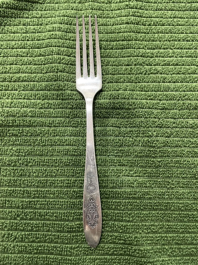 Dinner Fork,Silver plate, Bird of paradise, Onieda 1923