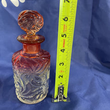 Load image into Gallery viewer, Vintage Baccarat Rose Tiente Pin Wheel Cologne Perfume Jar with Stopper
