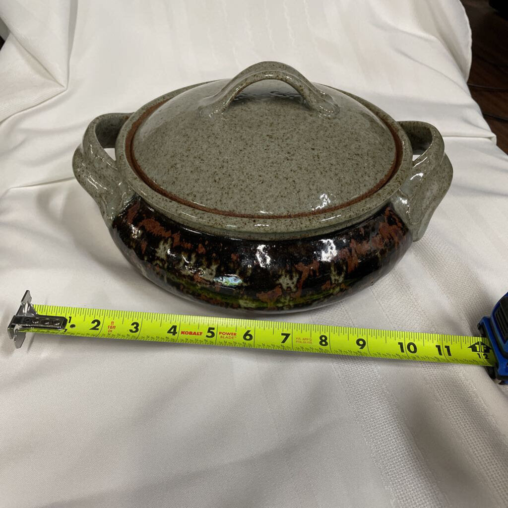 Handmade Casserole Dish with Lid