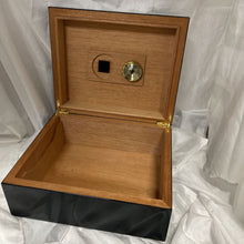 Load image into Gallery viewer, Humidor, Lacquer Finish with Leaf
