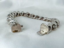 Load image into Gallery viewer, Vintage IBB Marked Made In Italy Sterling Link Bracelet
