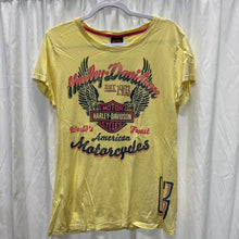 Load image into Gallery viewer, Harley Davidson, XLarge, Womens, Yellow, Ogden UT
