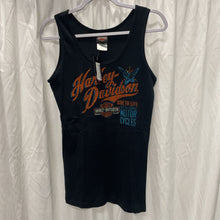 Load image into Gallery viewer, Harley Davidson, Large, Womens Tank, Black, Twin Falls ID
