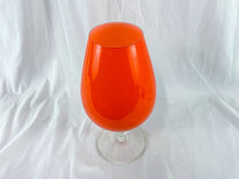 Load image into Gallery viewer, Vintage Empoli Italy Cased Orange Glass Vase
