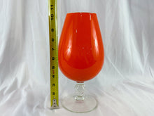 Load image into Gallery viewer, Vintage Empoli Italy Cased Orange Glass Vase
