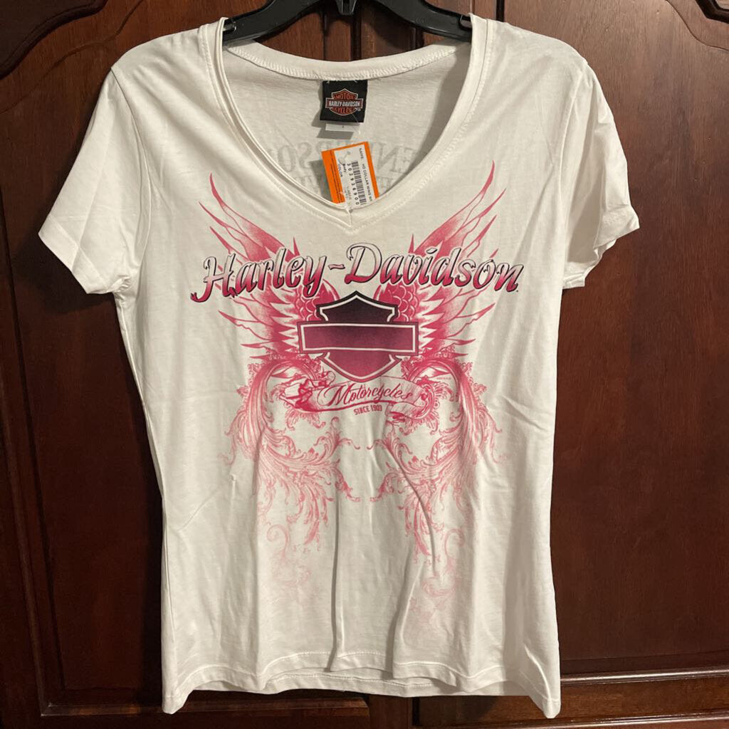 Harley Davidson, Large, Pink and White, SS, Henderson, Nevada