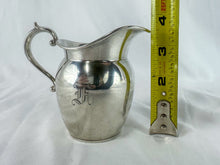 Load image into Gallery viewer, Vintage Gorham Sterling Silver &quot;F&quot; Monogrammed 7/16th Pint Creamer
