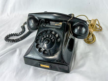 Load image into Gallery viewer, Vintage French Bakelite Rotary Phone

