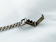 Load image into Gallery viewer, Vintage USNR O Sterling Silver ID Bracelet, 1940s
