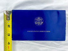 Load image into Gallery viewer, 1986 Liberty Coin Silver Dollar &amp; Half Dollar Proof Set with Display Box
