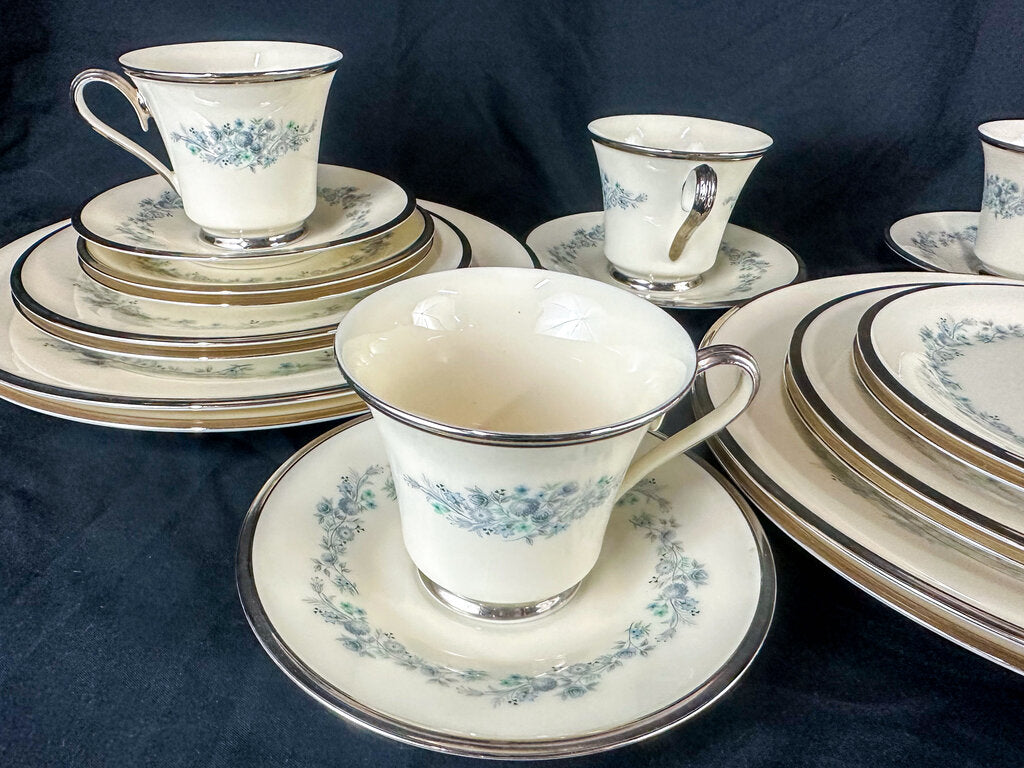 Vintage Lenox Repertoire Pattern 6 Place Setting Dinnerware Set