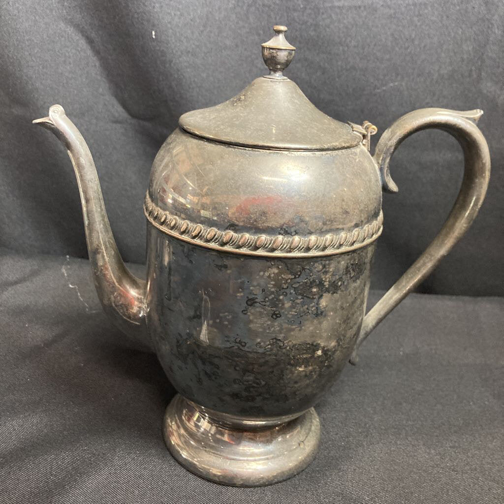 Vintage Silver on Copper Teapot