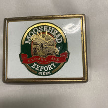 Load image into Gallery viewer, Vintage Moosehead Export Ale Belt Buckle
