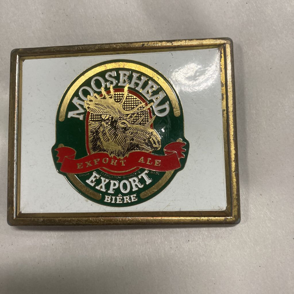 Vintage Moosehead Export Ale Belt Buckle