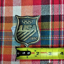 Load image into Gallery viewer, 1980 Bergamot USA Olympic Belt Buckle
